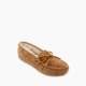Minnetonka Sheepskin Softsole Moc Slippers - Womens, Tan, 11, 3311-255-11