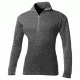 Minus33 Liberty Women's Lightweight Wool 1/4 Zip, Charcoal Grey, Medium 813CGM