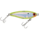 Mirrolure MirrOdine Mini Suspending Twitchbait, 2 1/4", 3/16 oz, 3-D Eyes, Blue Back/Chartreuse Belly/Silver, 14MR-CHBL