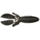 Missile Baits D Bomb Soft Bait, 6, 4in, Straight Black, MBDB45-SBLK
