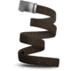 Mission Belt Co. Gunmetal On Brown Canvas GUN-CBR-1.5-XL