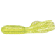 Mizmo Specs Crappie Tube, 1 1/2in, Chartreuse, 15/Pack, 11011