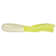 Mizmo Specs Crappie Tube, 1 1/2in, White/Chartreuse, 15/Pack, 11016