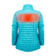 Mobile Warming 7.4V Heated Backcountry Jacket - Womens, Scuba Blue, Medium, MWWJ04050321