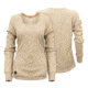 Mobile Warming 7.4V Heated Thermick Baselayer Shirt - Womens, Tan, Extra Small, MWWT18180121