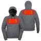 Mobile Warming Phase Heated 7.4 Hoodie Sweatshirt - Womens, Gray, Extra Small, MWJ19M08-22-03