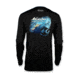 Mojo Sportswear Company Fins Up Tails Down Marlin Scene Wireman X - Mens, Octopus Ink, 2XL, OCTIN - 2XL - FNTDMS WRMN X