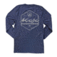 Mojo Sportswear Company Icon Shield Tee Long Sleeve - Mens, Nautical Navy, Large Nautical Navy - L - Mojo Icon Shield Tee LS