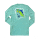 Mojo Sportswear Company Mahi Head Index Tee Long Sleeve Shirt - Mens, Tidewater, Large Tidewater - L - Mojo Mahi Head Index Tee LS
