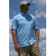 Mojo Sportswear Company Mr. Big Performance Vented Shirt Long Sleeve - Mens, Heron Blue, Small, HRNBL - S - MBPRFVS