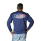 Mojo Sportswear Company Patriot Crest Tee LS - Mens, Nautical Navy, Medium, NTCN - M - MPCT LS