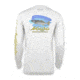 Mojo Sportswear Company Stidham Sea Trout Wireman X Shirt - Mens, White Caps, Medium, WHTCP - M - STSTWRMNX