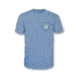 Mojo Sportswear Company Wahoo Panels Tee - Men's, Heron Blue, Large, HRNBL - L - MWPT