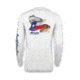 Mojo Sportswear Company Wireman X Redfish/Trout TX Flag - Mens, White Caps, Large White Caps - L - Mojo WRMN X Redfish/Trout TX Flag