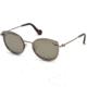 Moncler ML0017 Sunglasses - Shiny Dark Bronze Frame Color, Roviex Mirror Lens Color