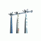 Monkey Bar Storage Cross Country Ski Rack Holds 3 Pair