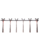Monkey Bar Storage Ski Storage Rack Holds 6 Pair
