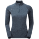 Montane Dart Thermo Zip Neck - Womens, Astro Blue, Medium, FDTZNASTM12