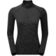 Montane Dart Thermo Zip Neck - Womens, Black, Medium, FDTZNBLAM12