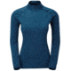 Montane Dart Zip Neck - Womens, Narwhal Blue, Extra Small, FDRZNNARA12