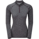 Montane Dart Zip-Neck - Womens, Nordic Grey, Extra Small, FDAZNNOGA09