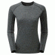 Montane Fem Primino 220 L/S T-Shirt, Black, UK8/US6/EUR34 FP2LSBLAA4