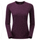 Montane Fem Primino 220 L/S T-Shirt, Saskatoon Berry, UK8/US6/EUR34 FP2LSSASA4