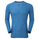 Montane Primino 140g Long Sleeve Crew Neck - Mens-Electric Blue-Large