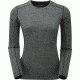 Montane Primino 140g Long Sleeve Crew Neck - Women's-Black-Small