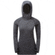 Montane Primino Hybrid Hoodie - Womens, Black, Medium, FPHHOBLAM08