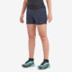 Montane Slipstream Twin Skin Trail Running Shorts - Womens, Eclipse Blue, Large, FSTSSECLN15