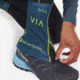 Montane Via Sock-It Gaiter, Narwhal Blue, Small/Medium, ASIGANARB12