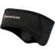 Montane Windjammer Rock Headband, Black, ONE SIZE, HWRBABLAO4