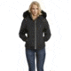 Moose Knuckles Beaver Jacket - Womens-Dark Grey-Large