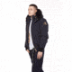 Moose Knuckles Comeau Bomber Down Jacket - Men's, Navy/Black Fox, Small, MK8502-MGB-402-S