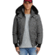 Moose Knuckles Ballistic Bomber - Men's, Granite With Black, Medium, MK2000MB-256-M