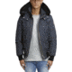 Moose Knuckles Ballistic Bomber - Men's, Navy With Black, 2XL, MK2000MB-402-XXL