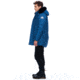Moose Knuckles Stirling Parka Men's, Chambray Blue / Black Fur, L, MK4661MP-525-L