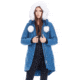 Moose Knuckles Stirling Parka Women's, Chambray Blue / Natural, M, MK2003LP-529-M