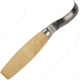 Mora Wood Carving 163 Hook Fixed Blade Knife, SS Hook Plain Blade, Hardwood handle FT18200