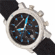 Morphic M90 Series Chronograph Watch w/Date, Black/Blue, One Size, MPH9002