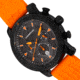 Morphic M90 Series Chronograph Watch w/Date, Orange/Black, One Size, MPH9006