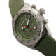 Morphic Mens M53 Series Leather-Band Watch, Olive, MPH5302