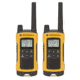 Motorola T402 Rechargeable 2 Way Radio, Pack of 2, Yellow, T402