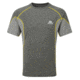 Mountain Equipment Crux Tee - Men's, Shadow/Steel/Citronel, Large ME-000447-01192-L