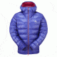 Mountain Equipment Dewline Hooded Jacket - Women's-Celestial Blue-Medium