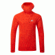 Mountain Equipment Eclipse Hooded Zip Tee - Men's-Cardinal Orange-Large