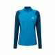 Mountain Equipment Eclipse Zip Tee Pullover - Women's, Lagoon Blue/Marine, Medium ME-002288-ME-01207-M-DEMO