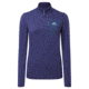 Mountain Equipment Lumiko Zip Shirt - Womens, Amethyst/Medieval, 16, 01853Amt/Med-16