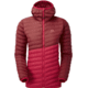 Mountain Equipment Particle Hooded Jacket - Womens, Capsicum/TibetanRed, 14, ME-006482-14-Ca-TiR